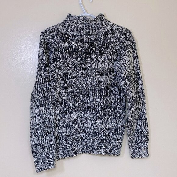 Vintage Cadogan Court Sportswear White  Confetti Mock Neck Sweater M - Picture 8 of 9